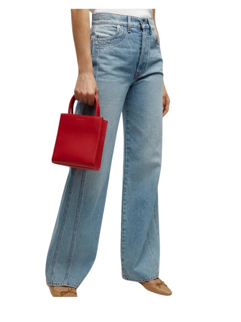 Like NEW $438 Veronica beard Taylor doble seamed jeans Sz 28